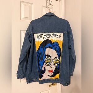 Pop Art Denim Jacket